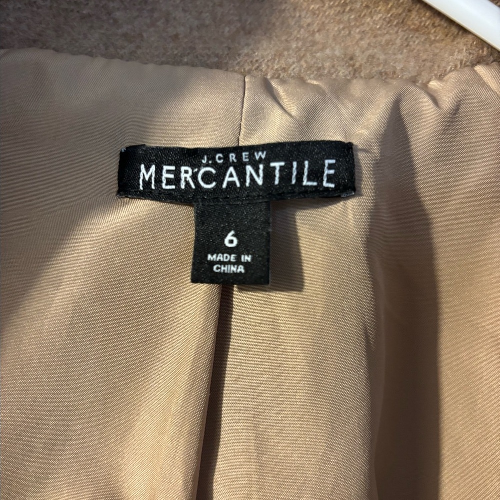 J. Crew Tan Women's Coat - Picture 4 of 11